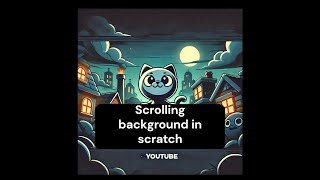Scrolling background in scratch