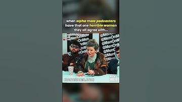 when right wing podcasts have one horrible woman they agree with...