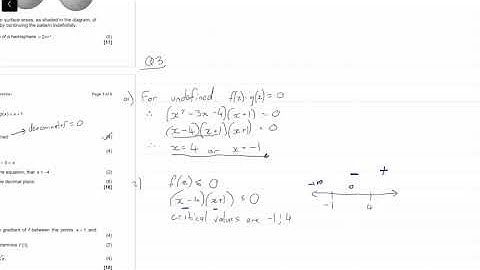 2018 Final|Matric IEB Maths Paper 1|Question 3| Algebraic Equations