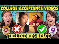 College Kids React To College Kids Reacting To College Reveal Videos Compilation