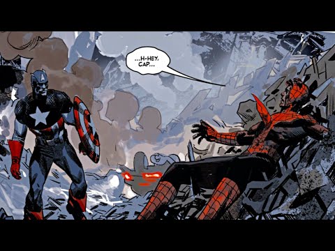 Видео: Капитан Америка утешает умирающего Человека-Паука