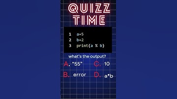 Can You Answer This Programming Quiz? 🤔💻