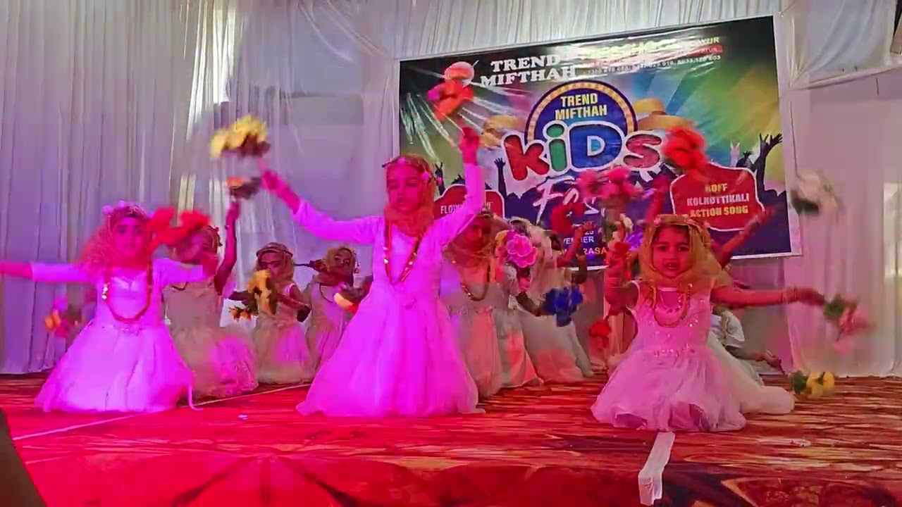 Trend mifthah flower show kids #trending #happylife #cutebaby 