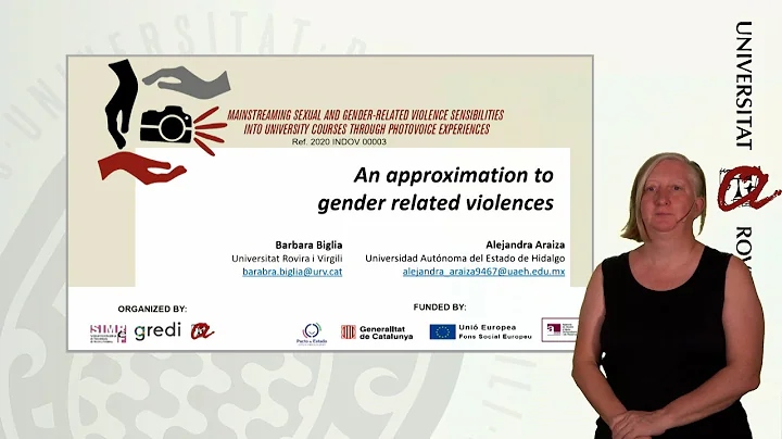 An approximation to gender violences