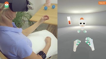 Virtual Reality (VR) and rewellio’s innovative stroke therapy software
