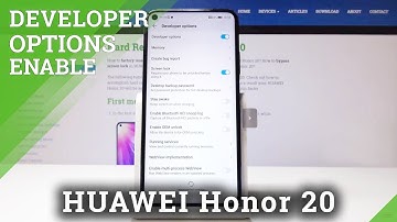 How to Open Developer Options in HUAWEI Honor 20 - OEM Unlock / USB Debugging
