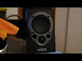 Mission m30  small 2way bookshelf speakers quick test