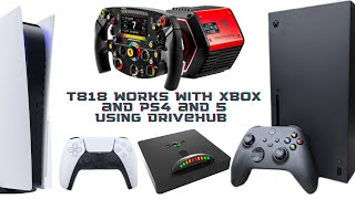 Thrustmaster T818 Works Now On Xbox And PlayStation With Drivehub