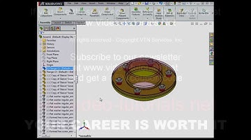Working with hidden bodies - SOLIDWORKS tutorials