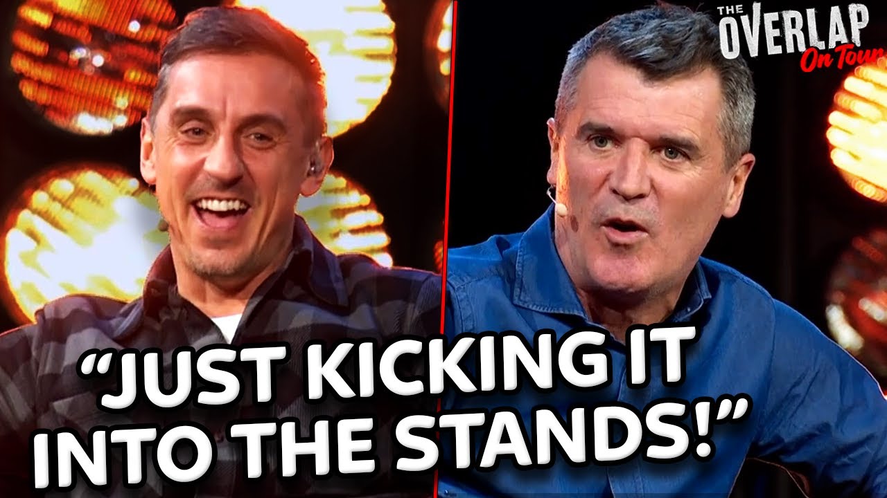 Roy Keane SLAMS Gary Neville's football career! 🔥 | The Overlap On Tour