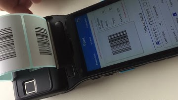 1d barcode scanner with label printer cm550X