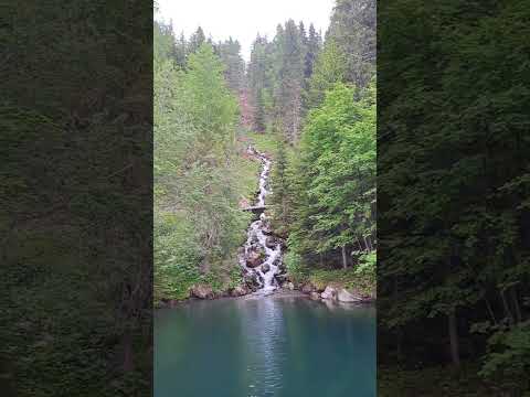 Швейцария, Вале 🇨🇭 Switzerland, Valais #short #nature #beautiful #landscape #waterfall #водопад