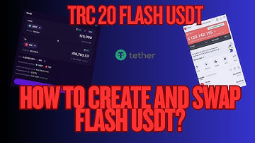 How I swapped 120K Flash USDT on Sunswap | TRC 20 Flash USDT