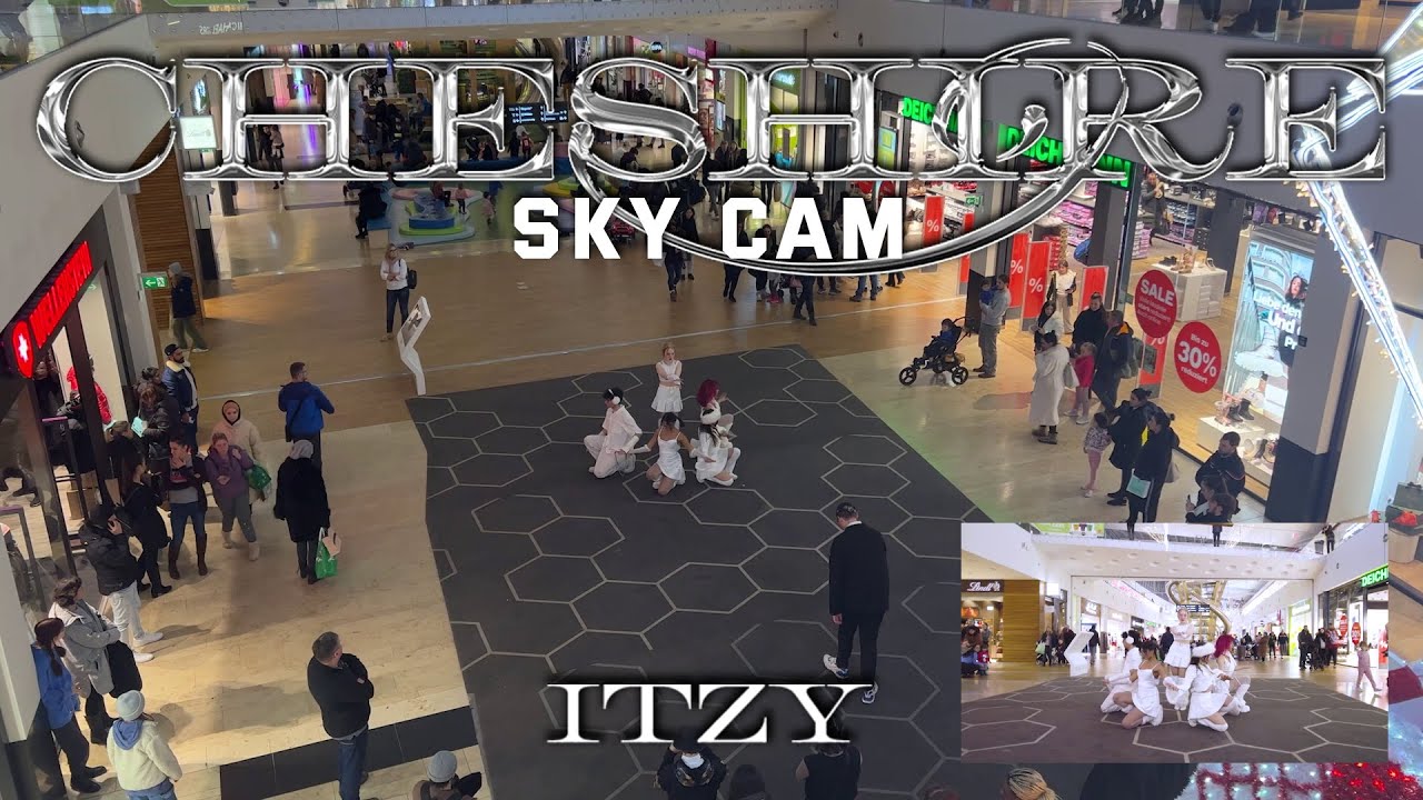 [KPOP IN PUBLIC VIENNA] - ITZY (있지) - Cheshire - Dance Cover - [SKY CAM] [UNLXMITED] [4K]