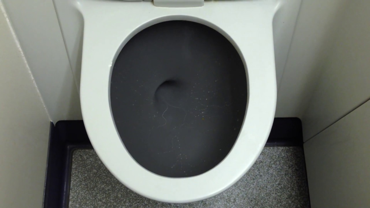 Plane toilet flush Boeing 777200 aircraft WC (2) YouTube