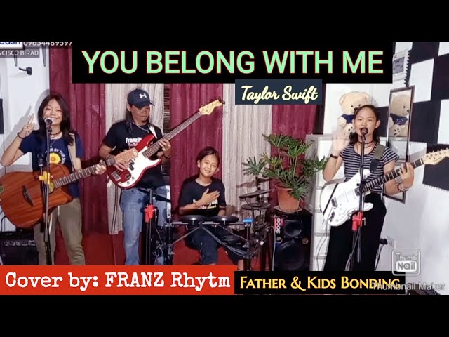 YOU BELONG WITH ME_(taylor swift) cover @FRANZRhythm