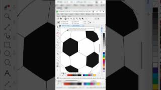 Attractive Football Shapes Design in CorelDRAW #coreldraw #football