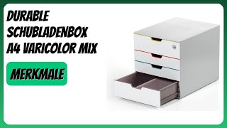 BEWERTUNG (2025): Durable Schubladenbox A4 Varicolor Mix. Infos