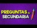 60 PREGUNTAS de SECUNDARIA FÁCILES 🔥🔥 preguntas de cultura general