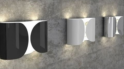 How to Make a Modern Style LED Ceiling and Wall Lamp from PVC Pipe DIY Ceiling Lights Diy wall Decor