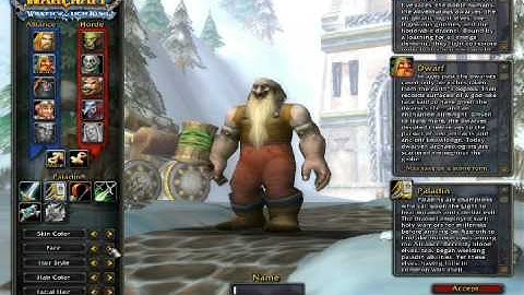 Tutorial #1 - Creating Your Character - WoW