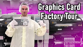 How Graphics Cards are made  Insane PowerColor Factory Tour