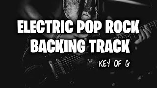 Electric Pop Rock Backing Track - key of G