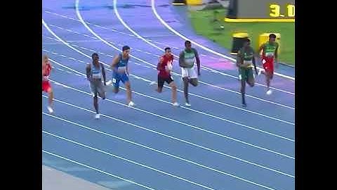 u20 boys 100m final 10.19