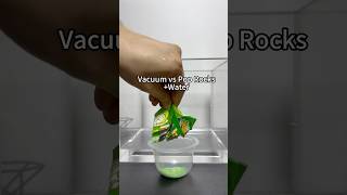 Vacuum Vs Pop Rocks Water,What Is Next?