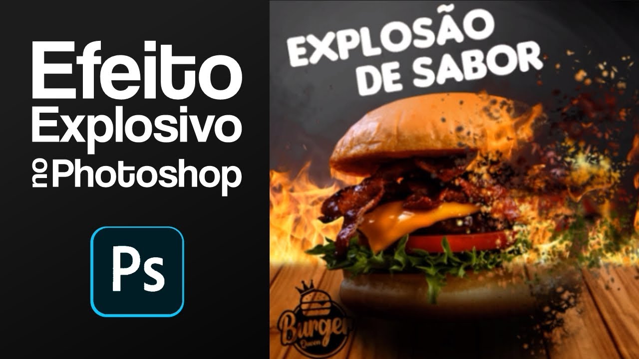 Criando Efeito Explosivo no Photoshop - Tutorial Explosão Photoshop ...