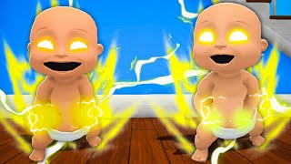 Baby Goes SUPER SAIYAN!