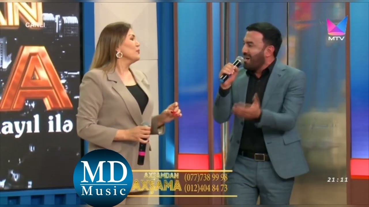 Yusif Seferov Ulviyye Namazova Sari Ciceyim Axsamdan Axsama