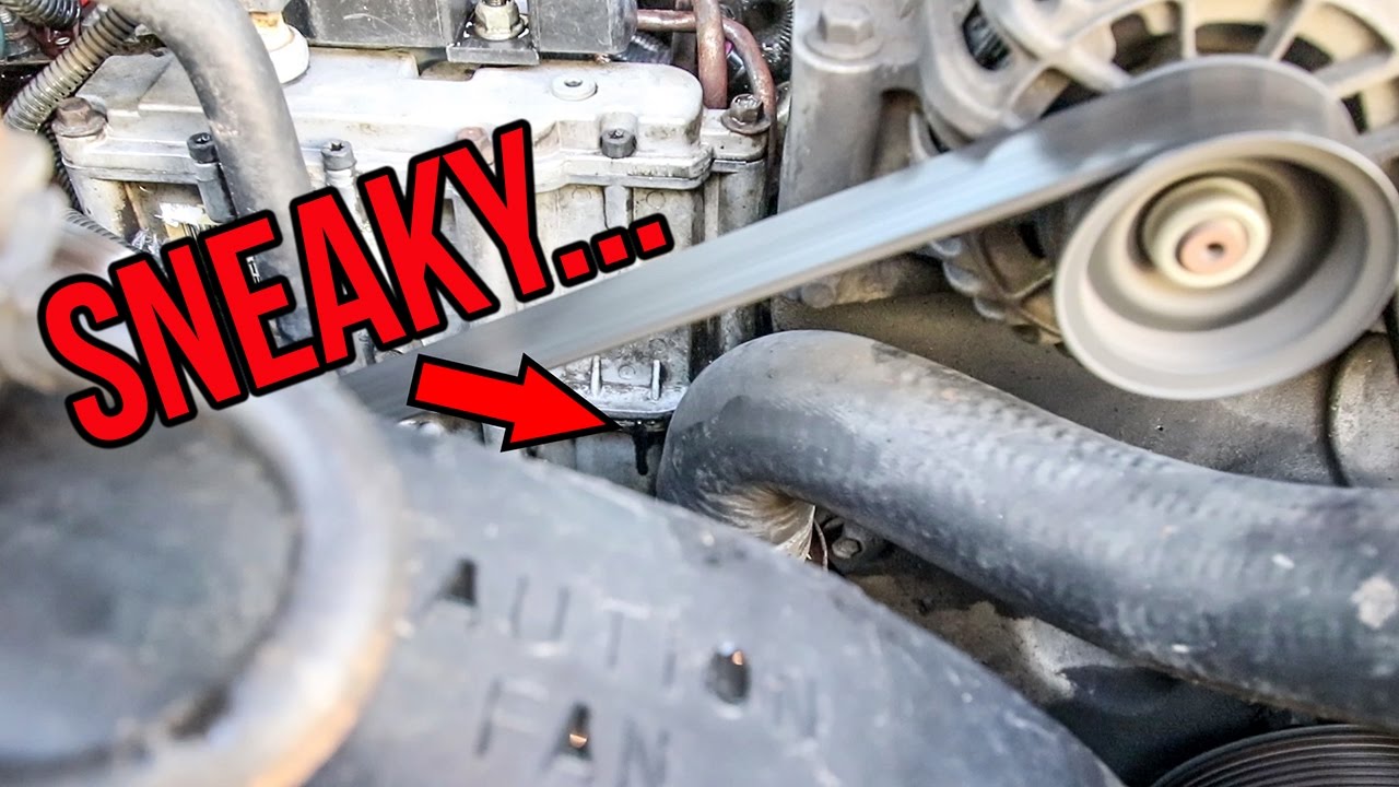 How To Find The Source Of An Oil Leak On A Ford F350 7.3 Diesel - YouTube.
