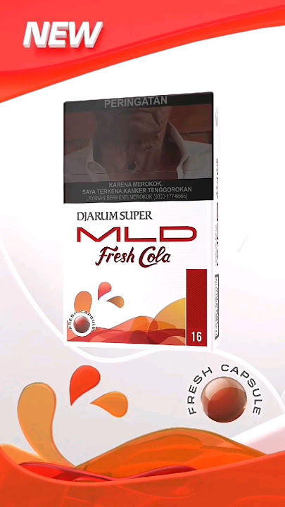 NEW!! Djarum Super MLD Fresh Cola