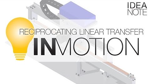 Belt & Pulley Reciprocating Linear Transfer System | MISUMI InCAD LIBRARY: IN MOTION | MISUMI USA