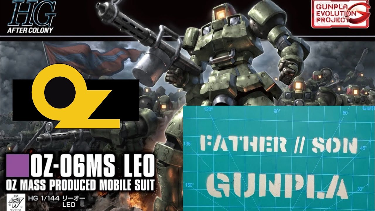 OZ-06MS LEO Mobile Suit (High Grade Leo Gunpla Model Kit Build)