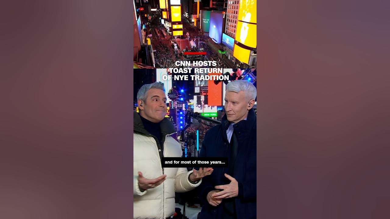 CNN hosts toast return of NYE tradition