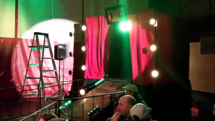 Facade's entrance at IWC "Winner Takes All" 2014
