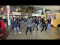 Flash mob at ksrtc central station trivandrum  budget tour services