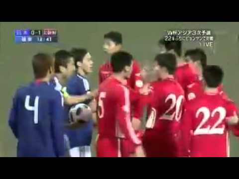 North Korea disturbs a Japanese﻿ national anthem by booing.