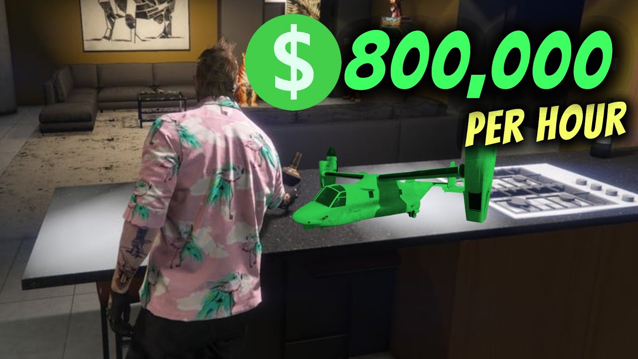 Fast Money Method To Get You RICH In GTA Online With 854 000 An Hour 