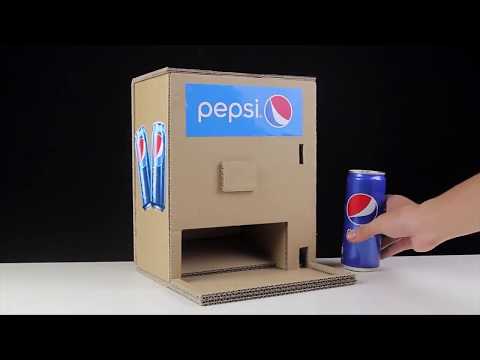 Video Hướng dẫn làm máy bán hàng tự động bằng bìa carton - youtube