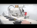 PFAFF 3538 Hemming system with chain cutter and rotating stacker (Jeans)