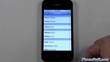 How To Set Individual Contact Ringtones/Text Tones On The iPhone