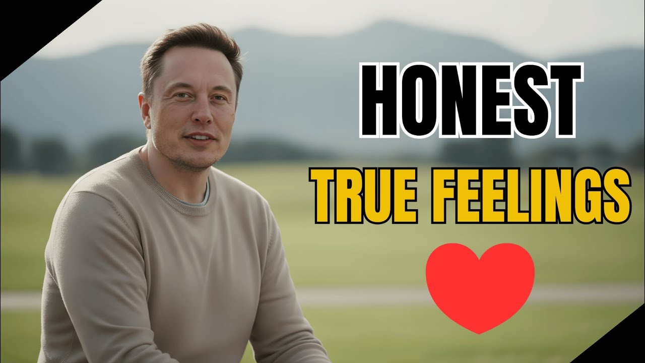 ELON MUSK: MY FEELINGS FOR YOU ARE REAL