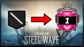 How I Got CHAMPION In Operation Steel Wave : Ranked Highlights - Rainbow Six Siege Gameplay