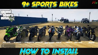 Level Up Your GTA 5 Game with Techno Gamerz 9+Bikes Mod Installation