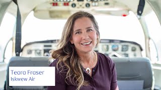 Women Entrepreneurs Are Changing The World. Teara Fraser,Owner, Iskwew Air