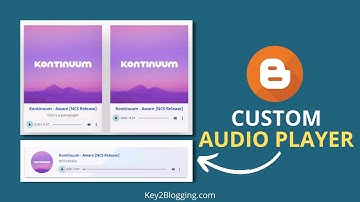 How to Add an mp3 Audio player in Blogger | Upload Mp3 file in Blogger (Updated )