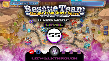 Rescue Team 10 CE - Level 55 Walkthrough (Bonus Level 5)  - Danger from Outer Space!